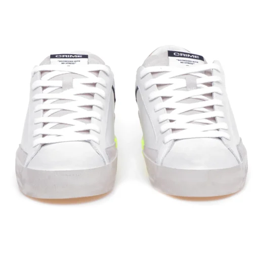 Sneaker Crime London "Distressed" in pelle