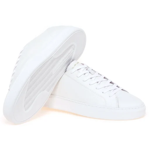 Sneaker Crime London in pelle con taglio vivo