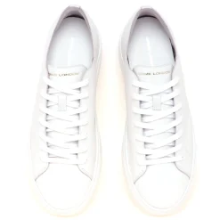 Sneaker Crime London in pelle con taglio vivo