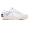 Sneaker Crime London Skate Deluxe in pelle con strass