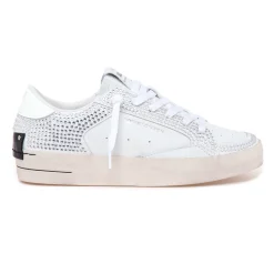 Sneaker Crime London Skate Deluxe in pelle con strass