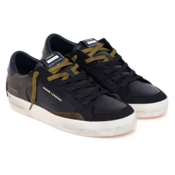 Sneaker Crime London Skate Deluxe in pelle e nabuk