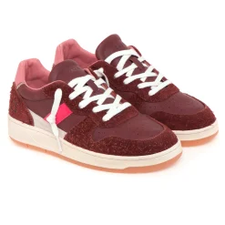 Sneaker D.A.T.E Court 2.0 colored in pelle e camoscio