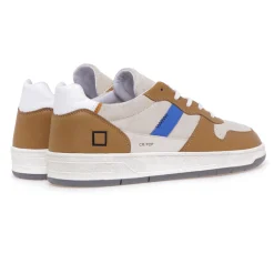 Sneaker D.A.T.E. Court 2.0 Pop in camoscio e pelle