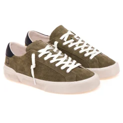 Sneaker D.A.T.E. Hill Low in camoscio