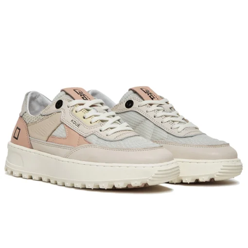 Sneaker D.A.T.E. Kdue in pelle e tessuto