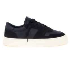 Sneaker D.A.T.E. "Studio" in pelle e camoscio