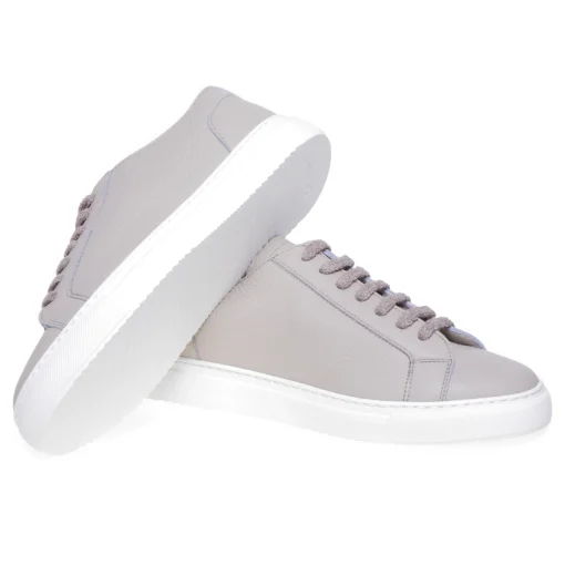 Sneaker Doucal's in pelle martellata