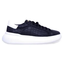 Sneaker Hide & Jack in pelle stampata con suola oversize
