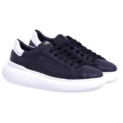 Sneaker Hide & Jack in pelle stampata con suola oversize