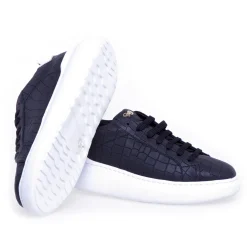 Sneaker Hide & Jack in pelle stampata con suola oversize