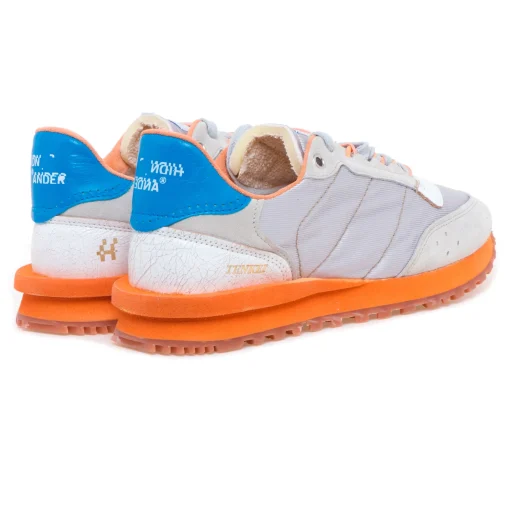 Sneaker Hidnander Tenkei Sport in tessuto sfumato e camoscio
