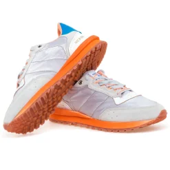 Sneaker Hidnander Tenkei Sport in tessuto sfumato e camoscio