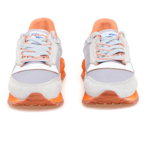 Sneaker Hidnander Tenkei Sport in tessuto sfumato e camoscio