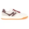 Sneaker Hogan Basket H630 in pelle  BURRO - FANGO