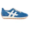 Sneaker Hogan 86er in camoscio e pelle