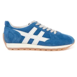 Sneaker Hogan 86er in camoscio e pelle