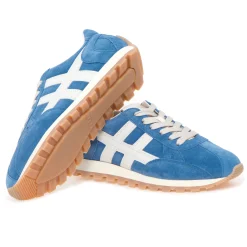 Sneaker Hogan 86er in camoscio e pelle
