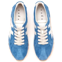 Sneaker Hogan 86er in camoscio e pelle