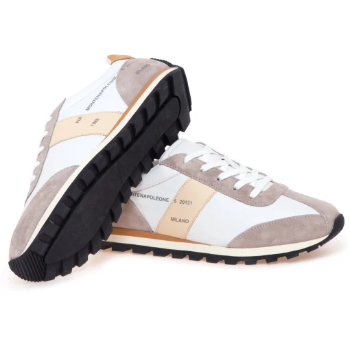 Sneaker Hogan 86er in pelle e camoscio