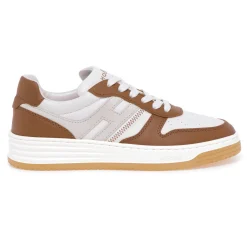 Sneaker Hogan H630 basket in pelle e camoscio