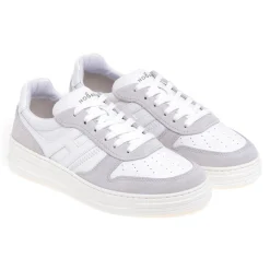 Sneaker Hogan H630 basket in pelle e camoscio