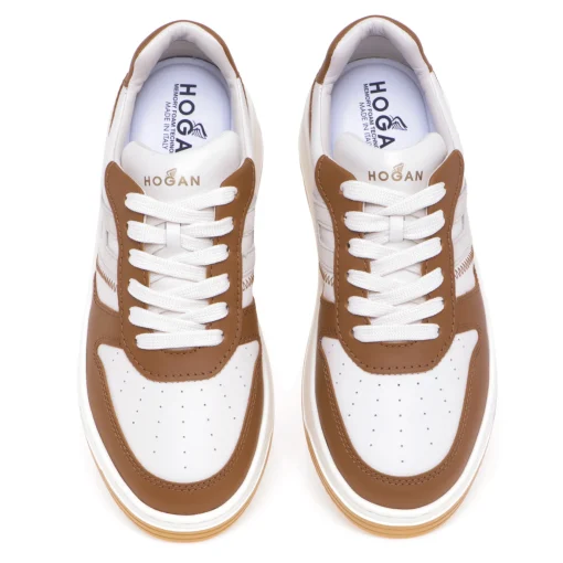 Sneaker Hogan H630 basket in pelle e camoscio