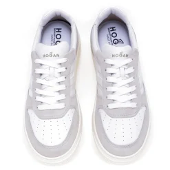 Sneaker Hogan H630 basket in pelle e camoscio