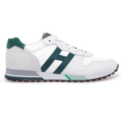 Sneaker Hogan H383 in camoscio e tessuto