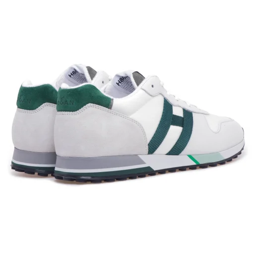 Sneaker Hogan H383 in camoscio e tessuto