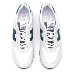 Sneaker Hogan H383 in camoscio e tessuto