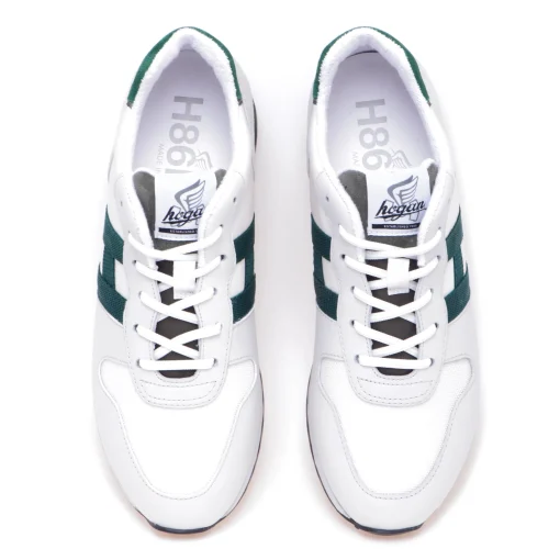 Sneaker Hogan H383 in camoscio e tessuto