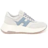 Sneaker Hogan Hi-Fi in camoscio e pelle