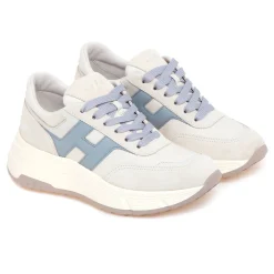 Sneaker Hogan Hi-Fi in camoscio e pelle