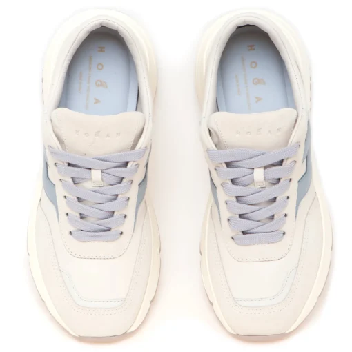 Sneaker Hogan Hi-Fi in camoscio e pelle