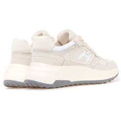 Sneaker Hogan Hi-Fi in nabuck e pelle