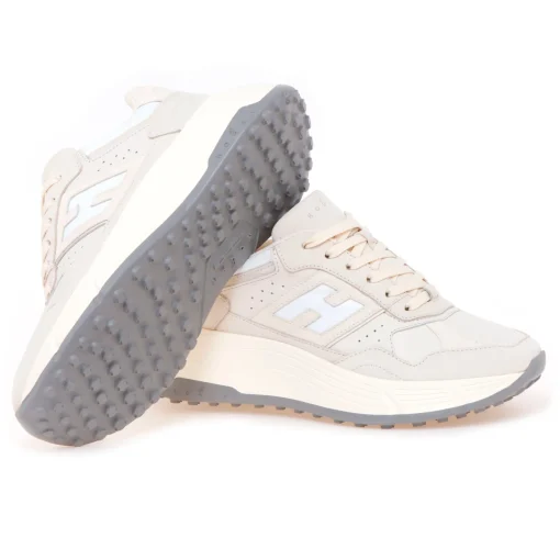 Sneaker Hogan Hi-Fi in nabuck e pelle