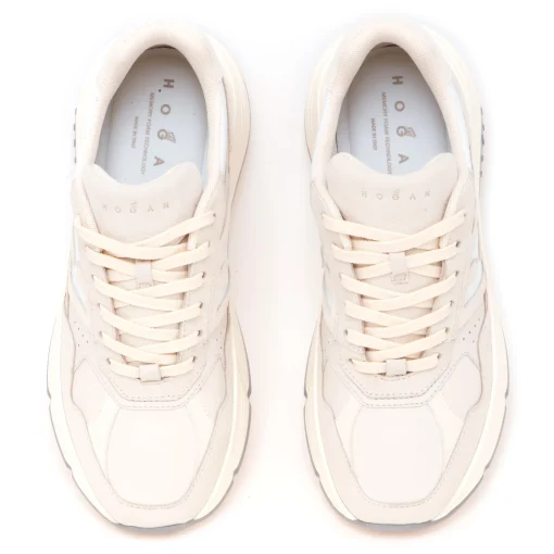 Sneaker Hogan Hi-Fi in nabuck e pelle