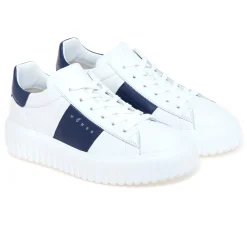 Sneaker Hogan H-stripes in pelle