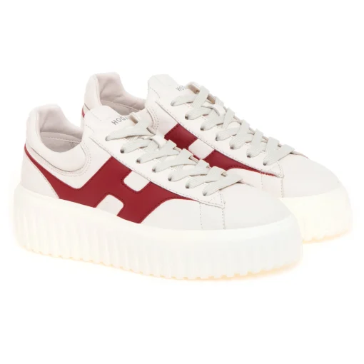 Sneaker Hogan H-Stripes in pelle