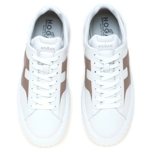 Sneaker Hogan H-stripes in pelle