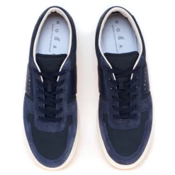 Sneaker Hogan H-TV in camoscio e nabuck