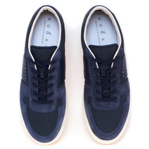 Sneaker Hogan H-TV in camoscio e nabuck