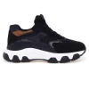 Sneaker Hogan Hyperactive in camoscio e tessuto