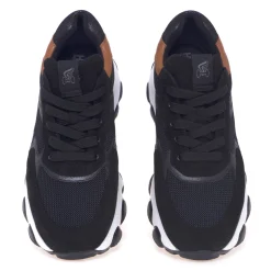 Sneaker Hogan Hyperactive in camoscio e tessuto