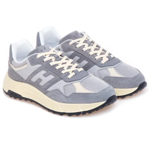 Sneaker Hogan Hyperlight in camoscio e tessuto