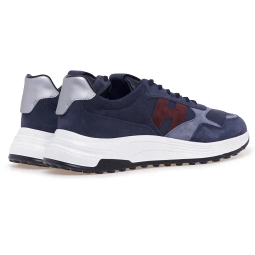 Sneaker Hogan Hyperlight in camoscio e pelle