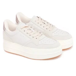 Sneaker Hogan Skyscraper in pelle e camoscio con maxi pltaform