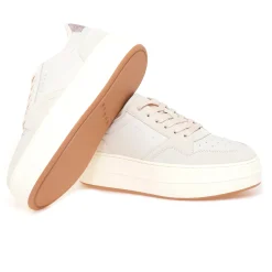 Sneaker Hogan Skyscraper in pelle e camoscio con maxi pltaform