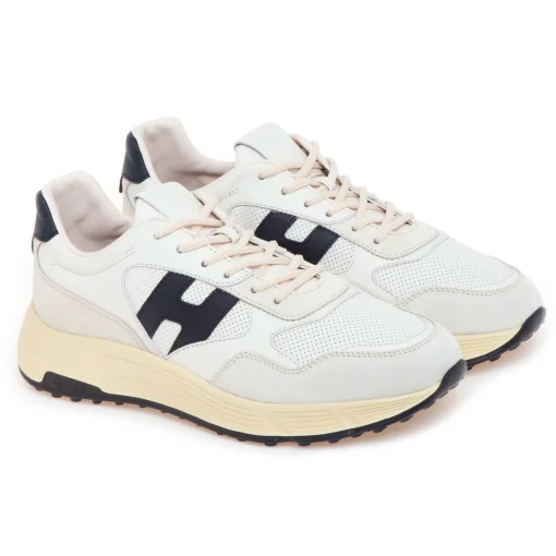 Sneaker Hogna Hyperlight in pelle e camoscio